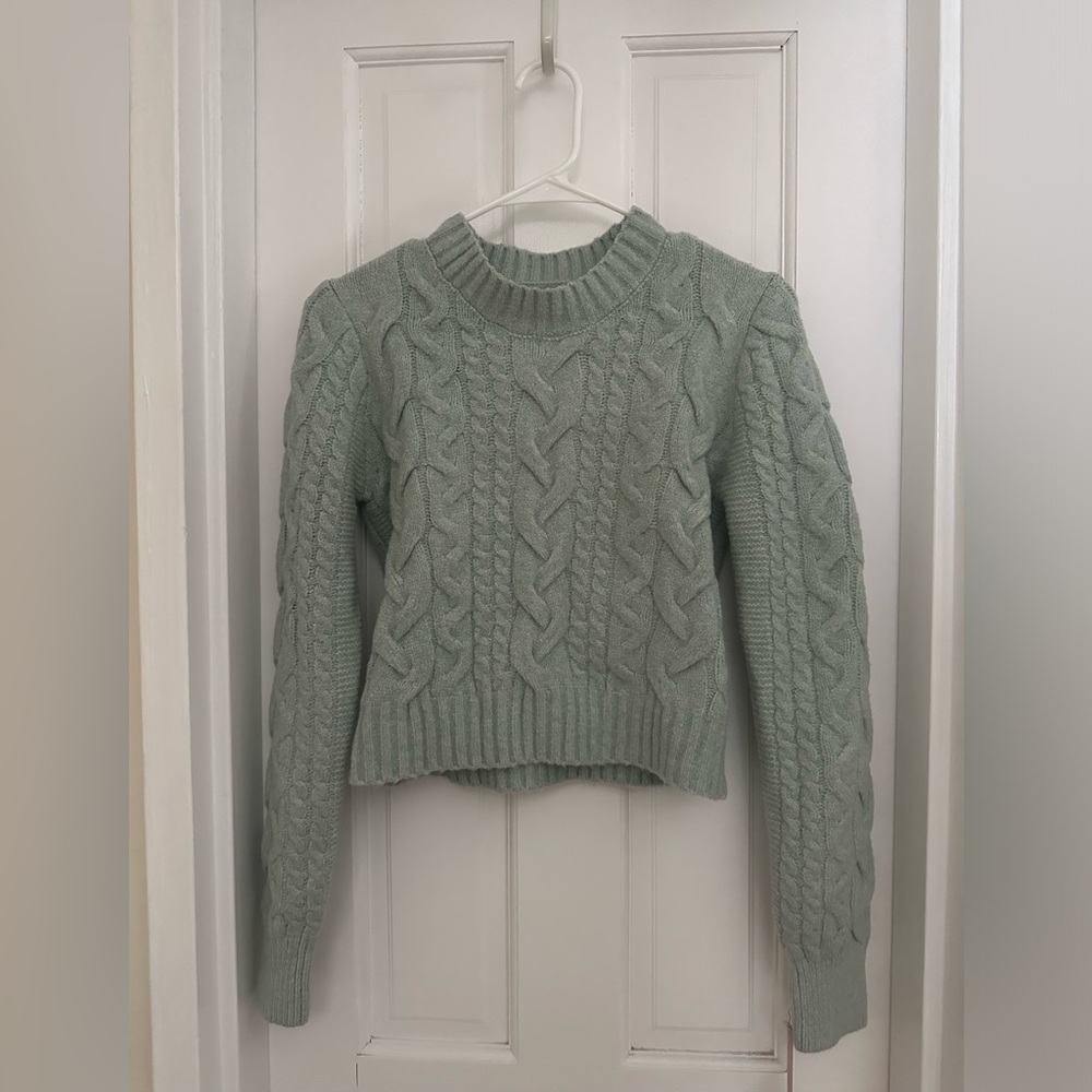 Sincerely Jules cropped knit sweater - size small